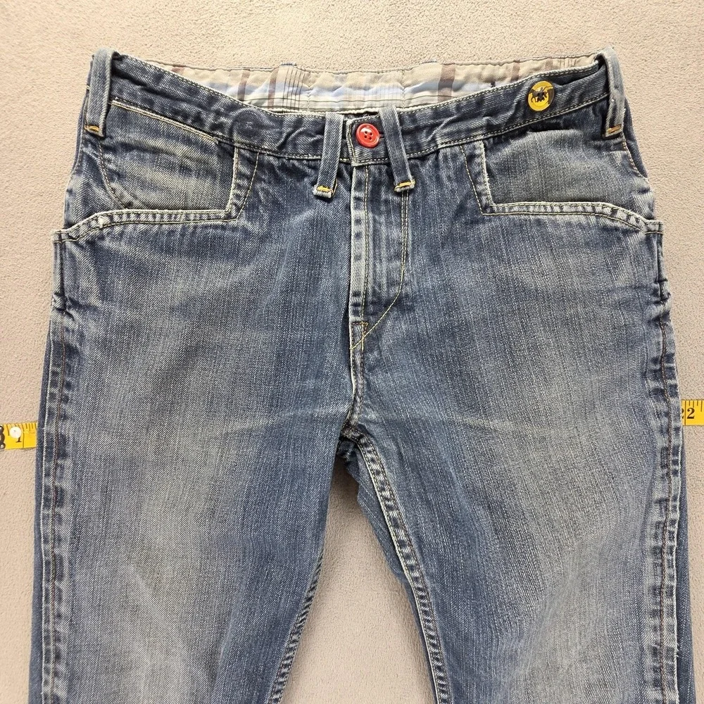 Vintage Levis Engineered Jeans Mens Blue Zip Fly Medium Wash Fits 30x32